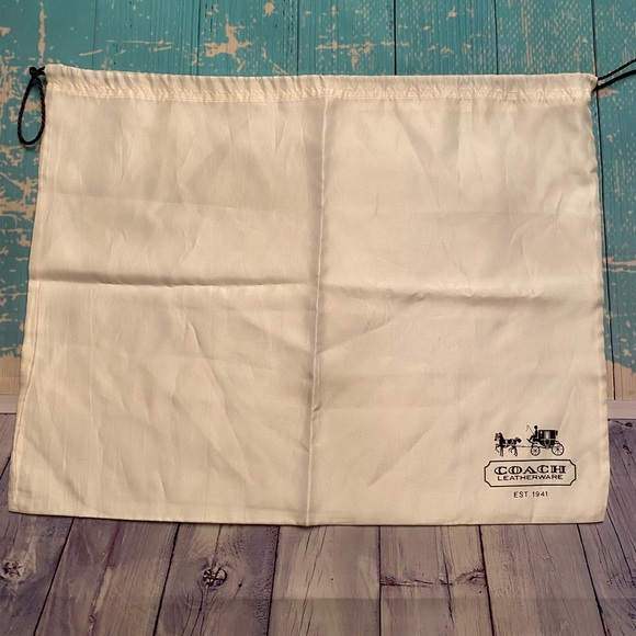 Coach Ivory Drawstring Bag - Picture 2 of 6